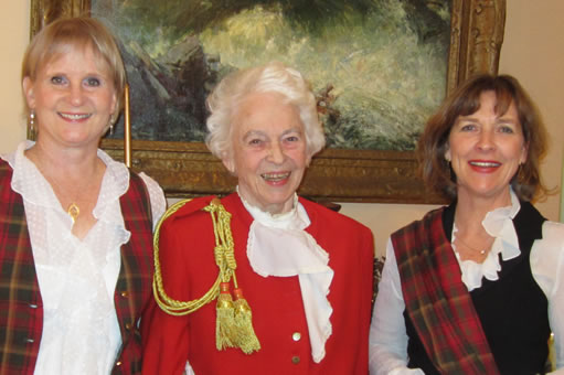 Janine and Susan with Ottawa's esteemed Grete Hale