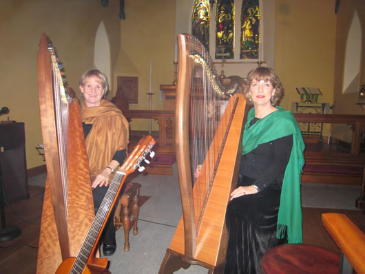 Janine and Susan at February 2008 concert in Westboro